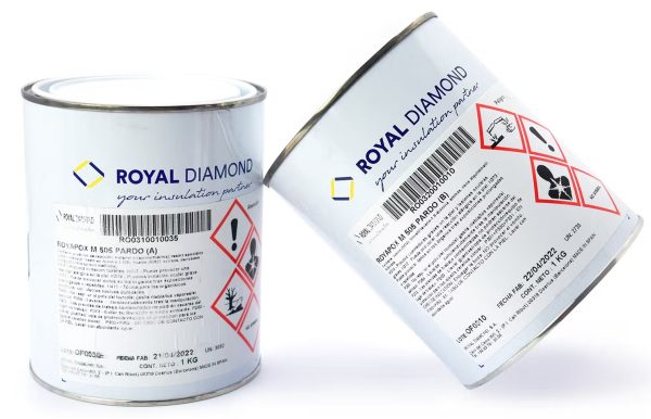 Kit Masilla Royapox M 505 Royal Diamond (2 kg de mezcla)