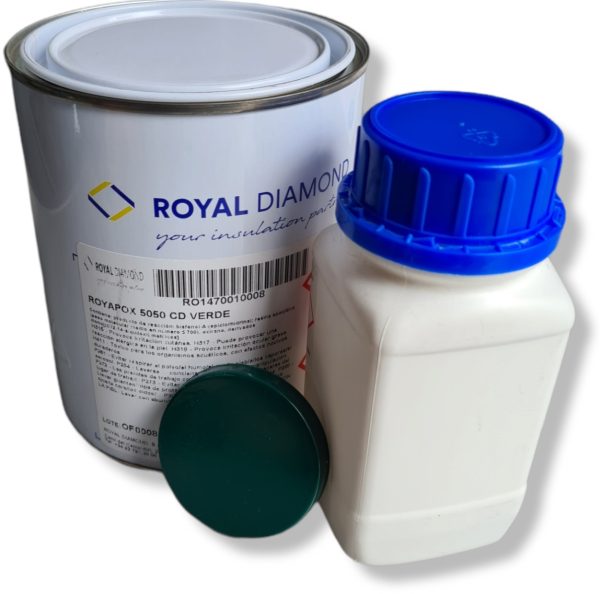 Kit Resina Royapox 5050 CD Royal Diamond (1.14 kg de mezcla)