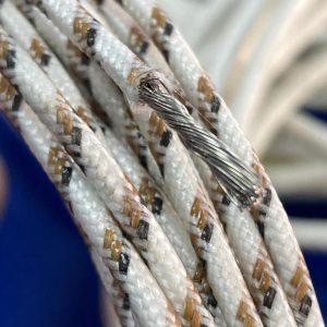 Cable Tramafibra 2.5 mm² 400°C 300V 50 Amp