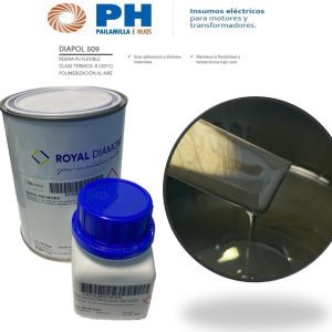 Kit Resina PU Diapol 509 flexible Royal Diamond (1.1 kg de mezcla)