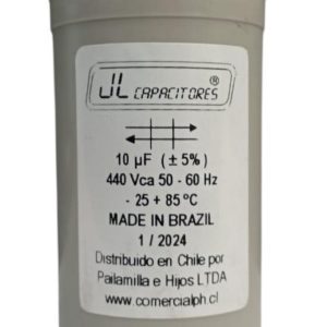 Condensador Permanente 10 uf 450 Volts